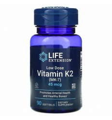 PREDLŽENIE ŽIVOTA Nízka dávka vitamínu K2 MK-7 (vitamín K2MK7, zdravie kostí) 90 mäkkých gélov