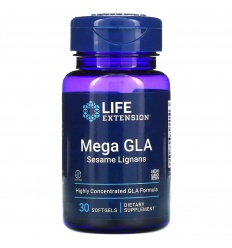 LIFE EXTENSION Mega GLA so sezamovými semienkami 30 mäkkých gél