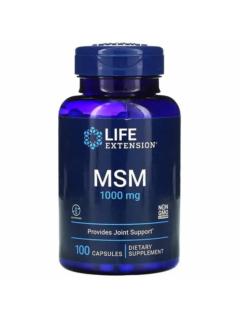 ŽIVOTA MSM (metylsulfonylmetán, podpora kabov) 100 kapsúl