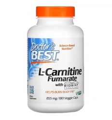 Lekársky najlepší L-carnitín fumarát s biosintovými karnitínmi 855 mg (L-carnitín) 180 vegetariánskych kapsúl