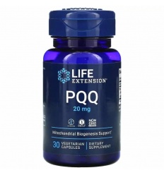 LIFE EXTENSION PQQ Caps 20 mg 30 vegetariánskych kapsúl