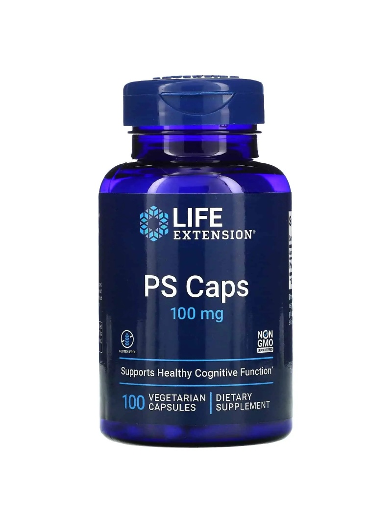 LIFE EXTENSION PS Caps (fosfatidylserín) 100 vegetariánskych kapsúl