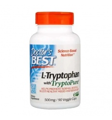 Lekársky best L-tryptofán s TryptoPure 500 mg 90 vegetariánskych kapsúl