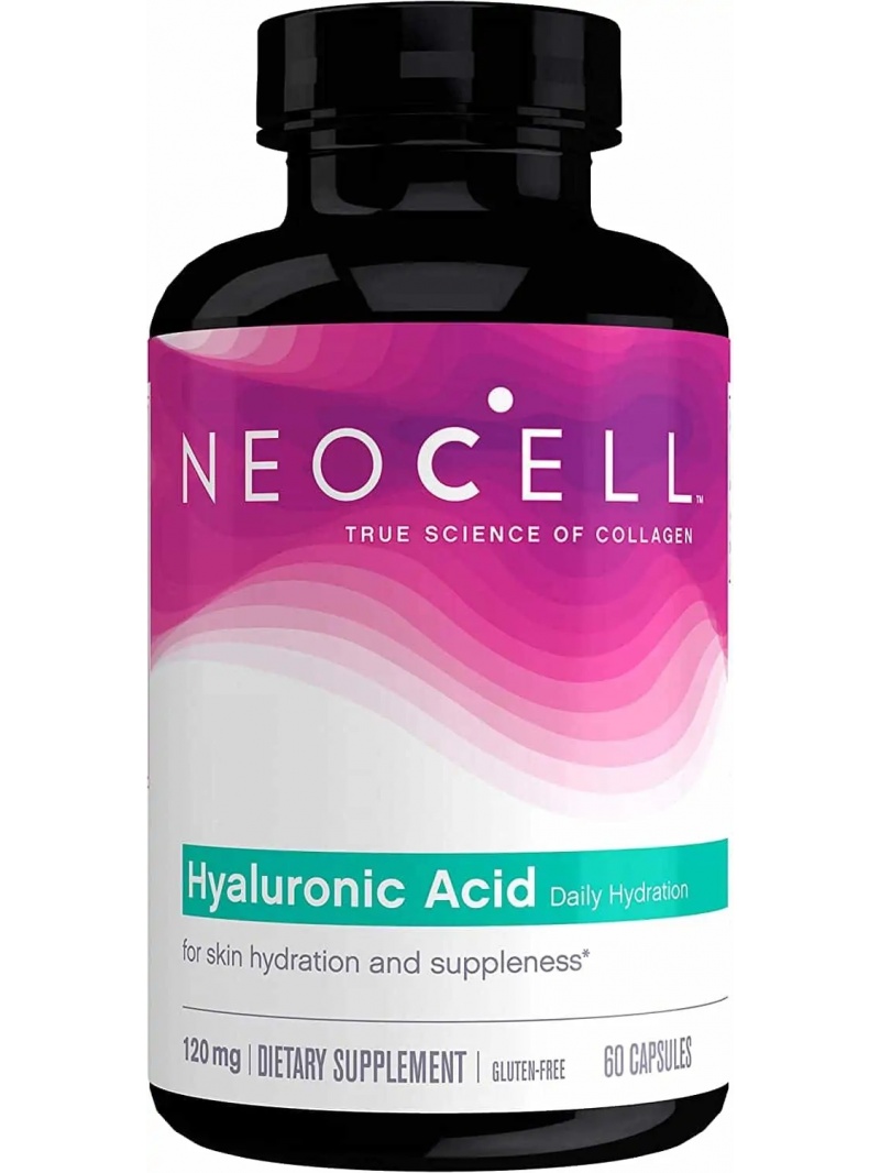 NeoCell kyselina hyalurónová spodná hydratácia (kyselina hyalurónová, pleť) 60 kapsúl