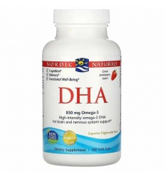 NORDIC NATURALS DHA 830 mg 180 bal. Jahoda