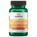 SWANSON Activated B-Complex 60 vegetariánskych kapsúl