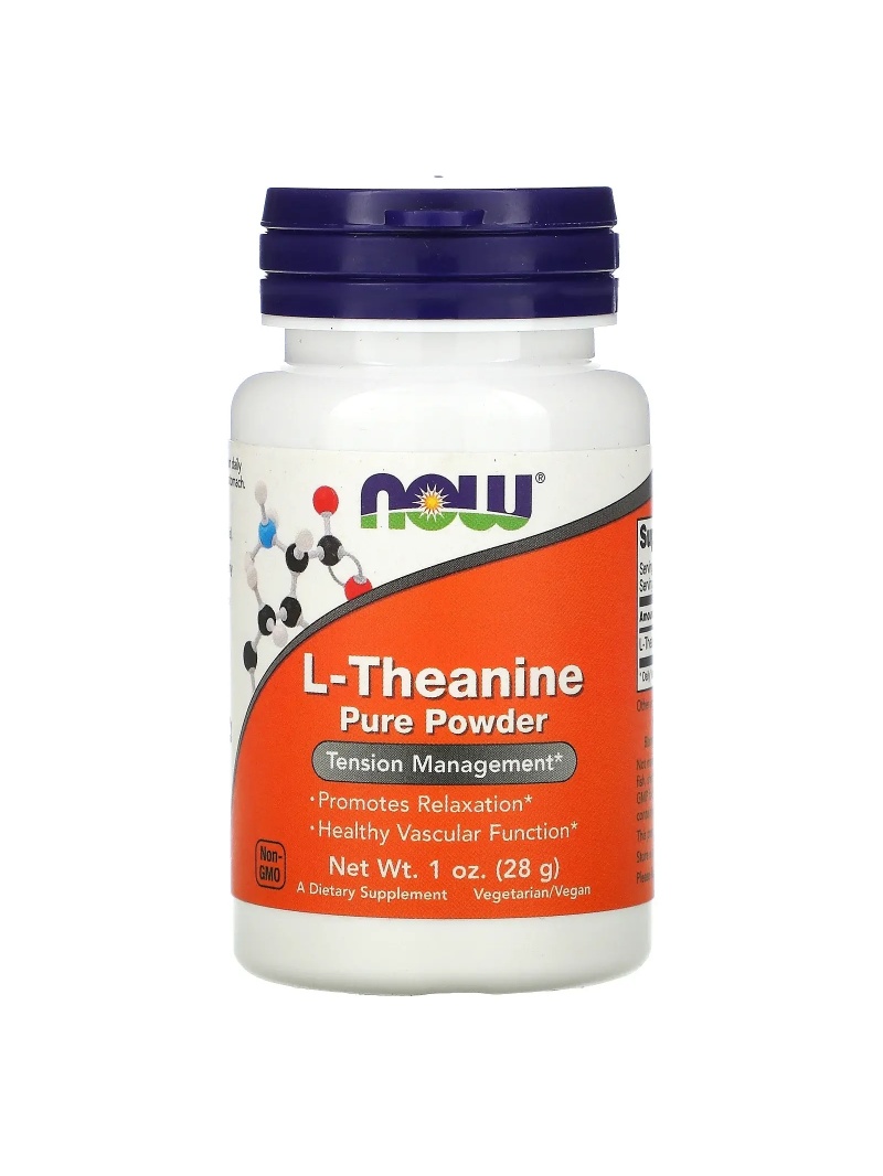 NOW FOODS L-Theanine Pure Powder 28g