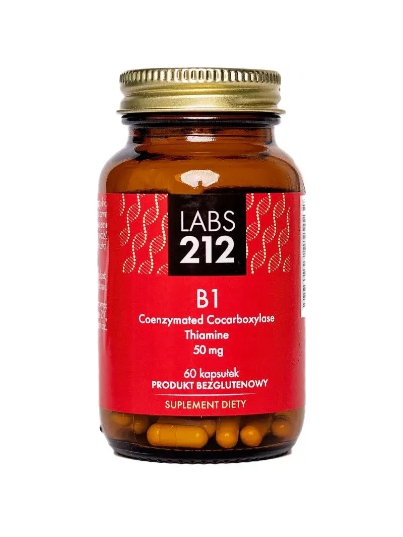 LABS212 B1 koenzým kokarboxyláza + tiamín 50 mg (vitamín B1) 60 kapsúl