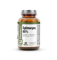 PHARMOVIT Silymarín 80% (výťažok s pikantným mariánskym) 60 vegetariánskych kapsúl