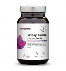 AURA HERBALS NatiCol Fish Collagen (Vlasy, Pokožka, Nechty) 60 kapsúl