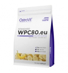 OSTROVIT WPC80.eu (srvatkový proteínový koncentrát) 2270g banán