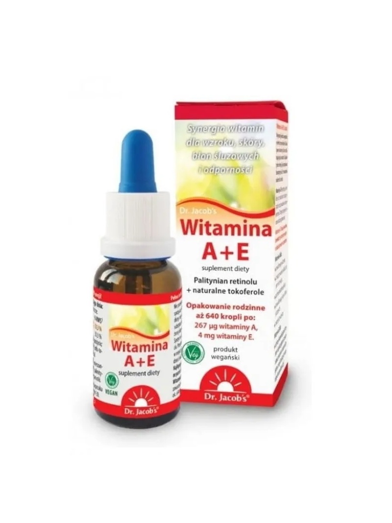 DR. JACOBS Vitamín A+E 20ml