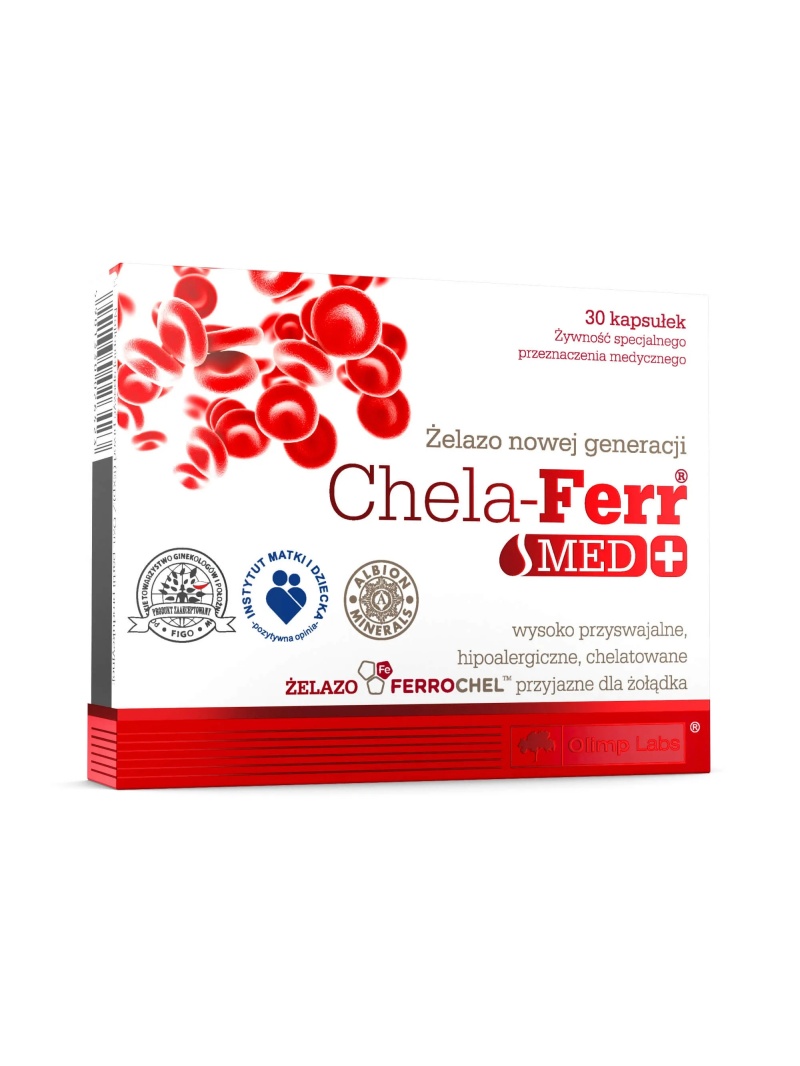 OLIMP Chela-Ferr Med (ľahko vstrebateľné železo) 30 kapsúl