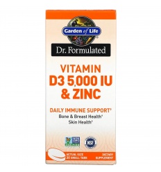 ZÁHRADA ŽIVOT Dr. Formulovaný vitamín D3 a zinok 30 tabliet