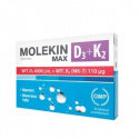 Molekin D3 + K2 MAX 30 tabliet