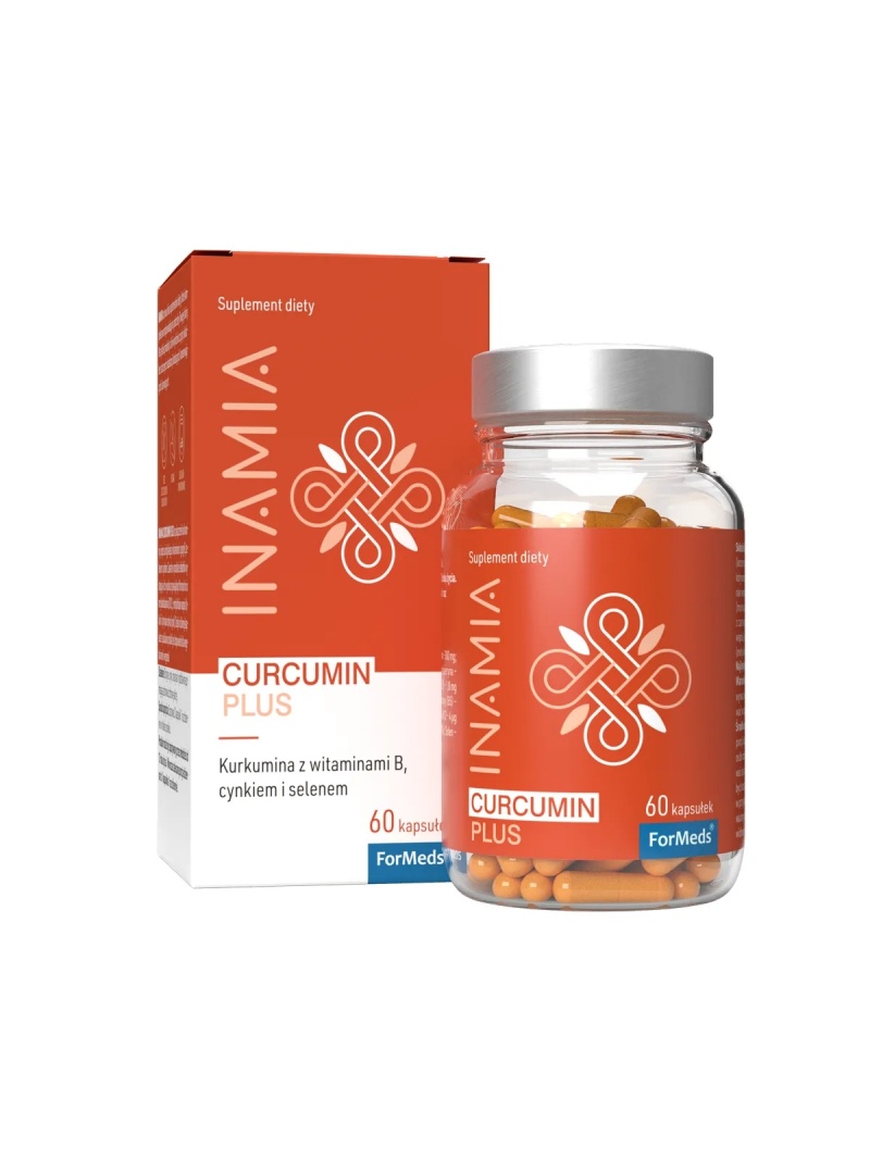 ForMeds INAMIA CURCUMIN PLUS (čistenie pleti) 60 kapsúl