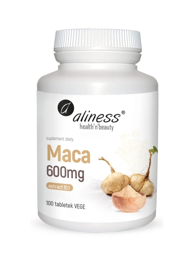ALINESS Maca Extract 10:1 600 mg 100 vegetariánskych tabliet