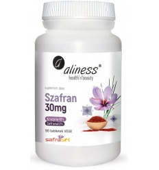 ALINESS Saffron Safrasol 2 %/10 % 30 mg 90 vegetariánskych tabliet