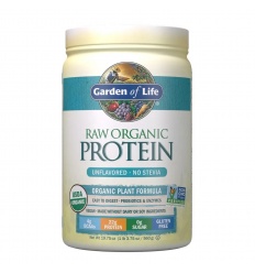 GARDEN OF FE RAW organický proteínový prášok (organické rastlinné zloženie) 560 g bez chuti