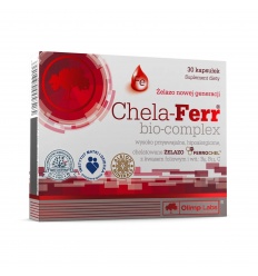 OLIMP Chela-Ferr Bio-Complex (ľahko vstrebateľné železo) 30 kapsúl