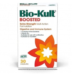 BIO-KULT Boosted (probiotikum, ochrana proti antibiotickej kej liečbe) 30 kapsúl