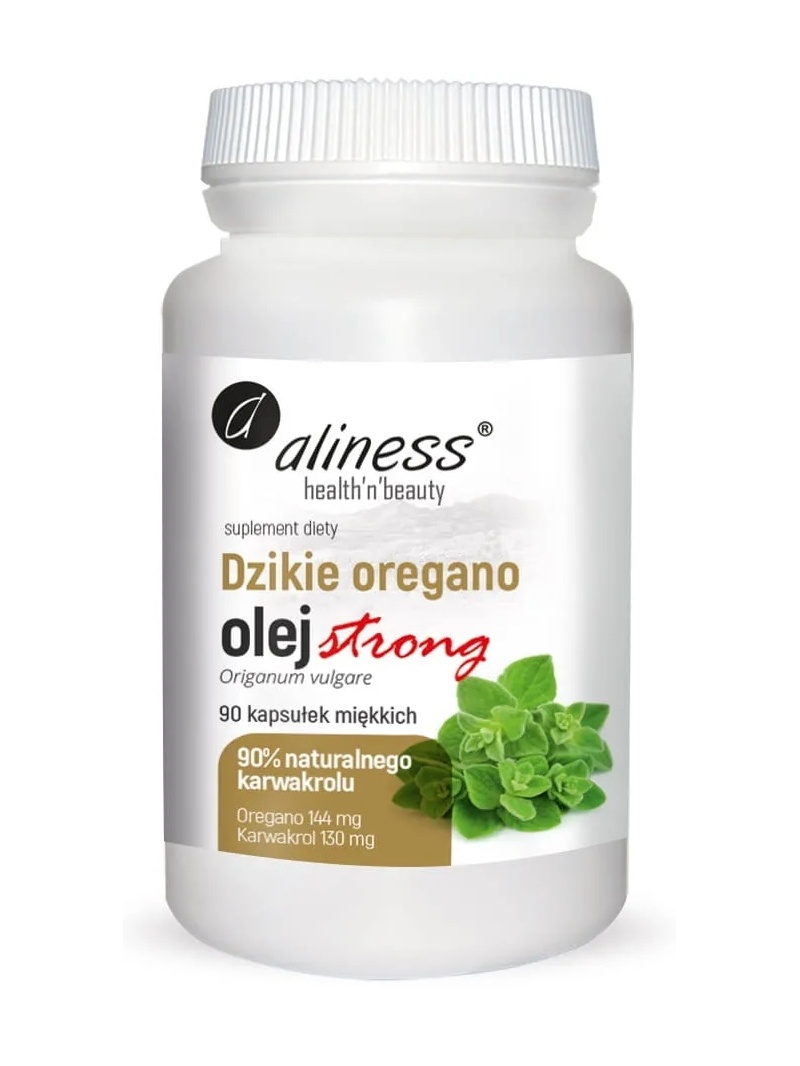 ALINESS Wild Oregano Oil STRONG 90 mäkkých kapsúl