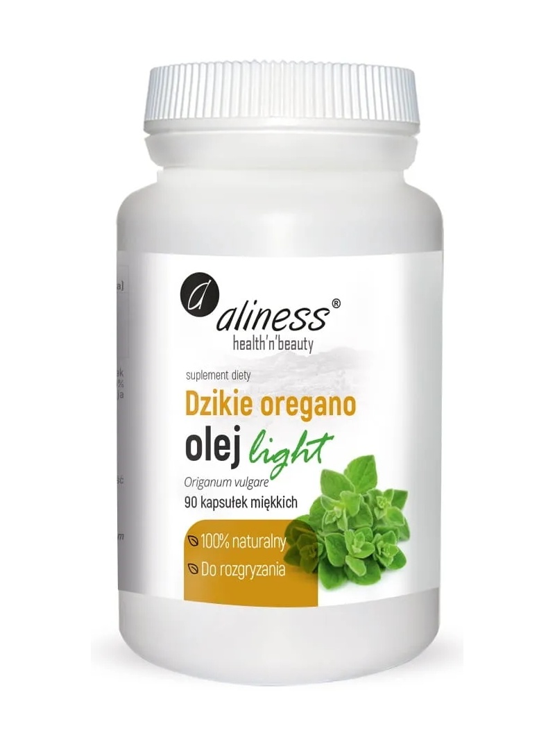 ALINESS Wild Oregano Oil Light 90 mäkkých kapsúl