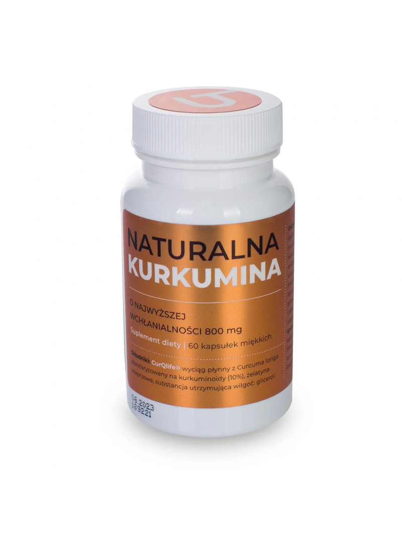 VISANTO prírodná kurkuma 800 mg (najvyššia vstrebateľnosť) 60 mäkkých kapsúl