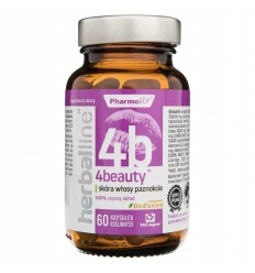 PHARMOVIT Herballine 4beauty (pokožka, chĺpky, šupky) 60 rastlinných kapsúl