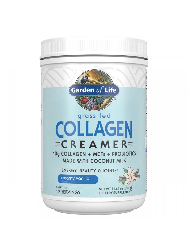 GARDEN OF LIFE Grass Fed Collagen Creamer 330g Krém Vanilka