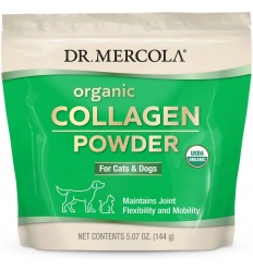 DR. MERCOLA Organický kolagénový prášok pre mačky a psy 144g