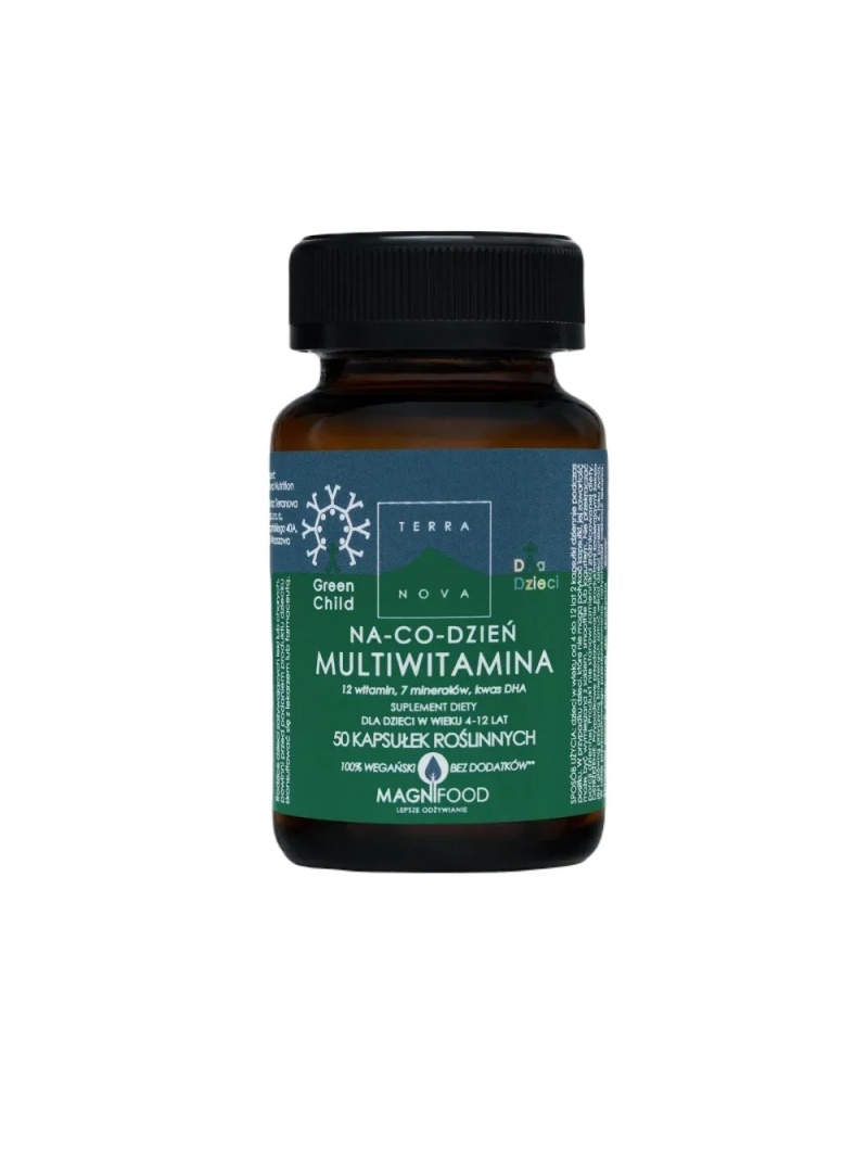 TERRANOVA Denný multivitamín 50 rastlinných kapsúl