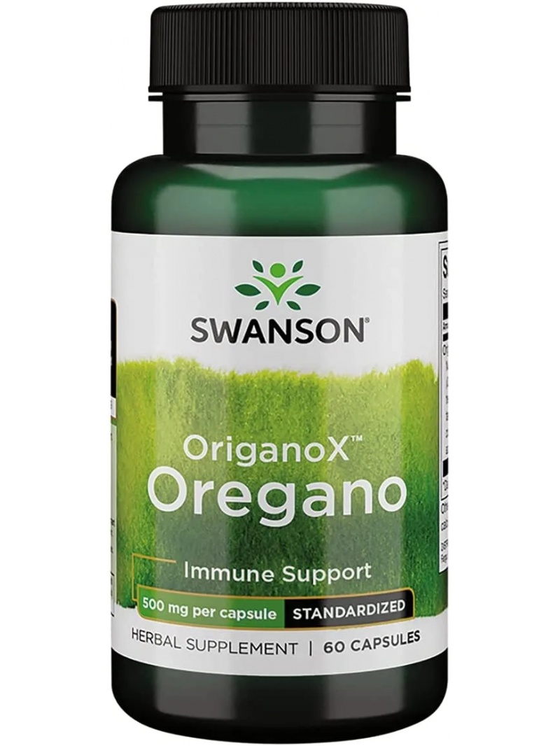 SWANSON OriganoX Oregano 500 mg 60 kapsúl