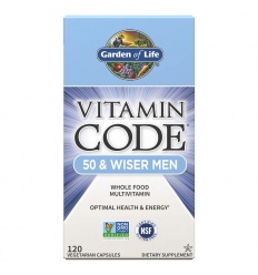 ZÁHRADA ŽIVOTA Vitamín Code 50 & Wiser Men 120 vegetariánskych kapsúl
