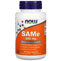 NOW FOODS SAMe 200 mg (podpora nervov a kĺbov) 60 vegetariánskych kapsúl
