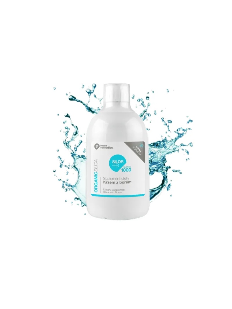 INVEX REMEDIES Kremík s bórom Silor+B Organic 500ml