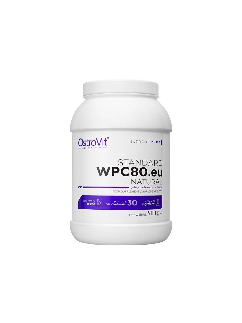 OSTROVIT WPC80.eu (srvátkový proteínový koncentrát) 900g prírodný