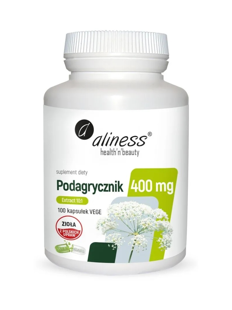 ALINESS Goutweed 400 mg (tráviaci systém, metabolizmus) 100 vegánskych kapsúl
