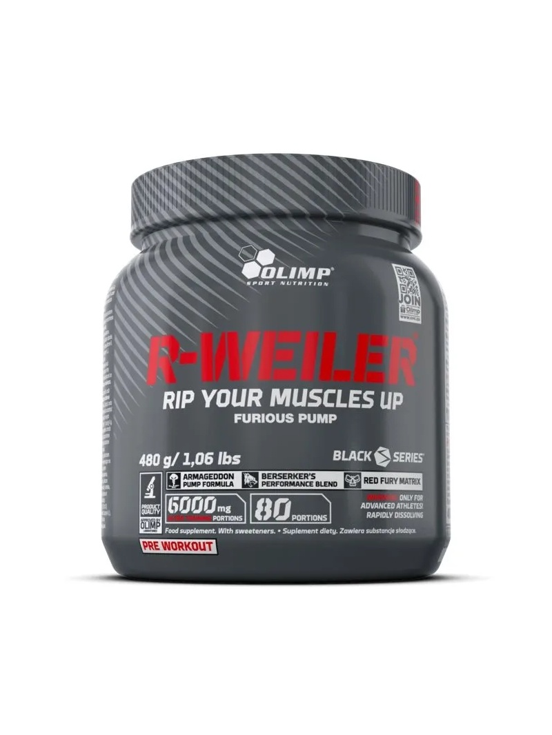 OLIMP R-WEILER (AAKG, citrulín malát) 480 g Raging Cola
