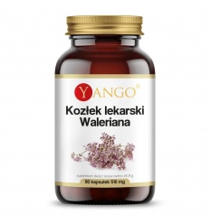 YANGO Valeriána lekárska - Valeriána lekárska (nervový systém, obehový systém) 90 vegetariánskych kapsúl