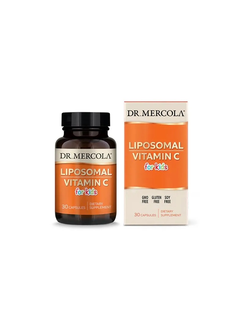 DR. MERCOLA Lipozomálny vitamín C pre deti 30 kapsúl