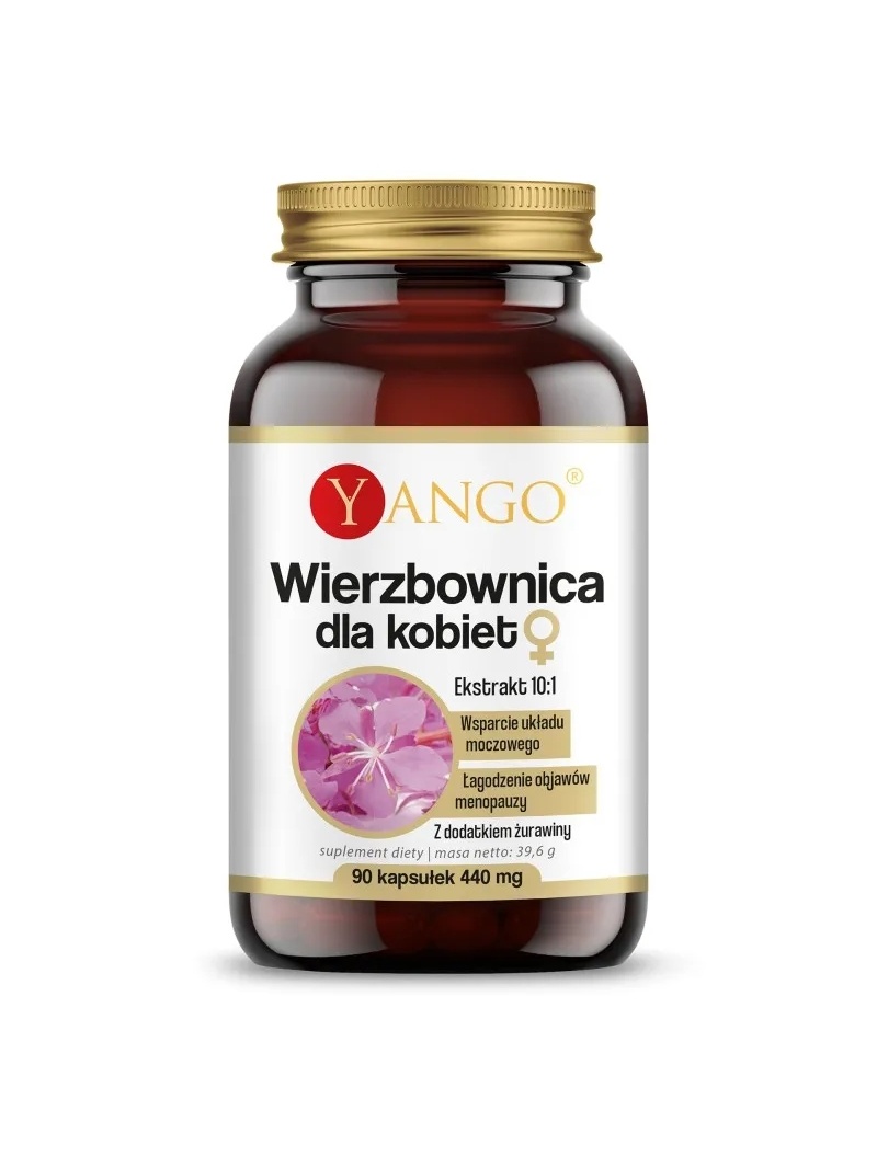 Vŕbovka YANGO pre ženy (močové cesty, menopauza) 90 vegetariánskych kapsúl