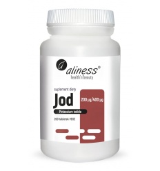 ALINESS Jód 200 mcg (jodid draselný) 200 vegetariánskych tabliet