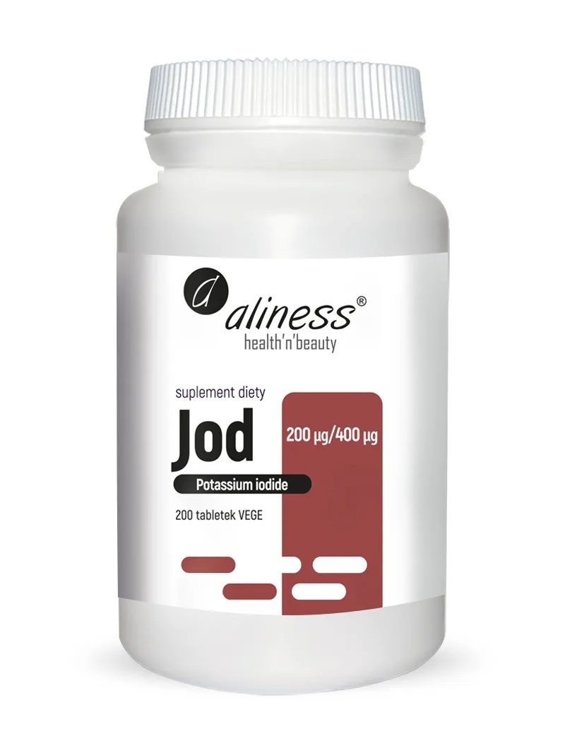 ALINESS Jód 200 mcg (jodid draselný) 200 vegetariánskych tabliet