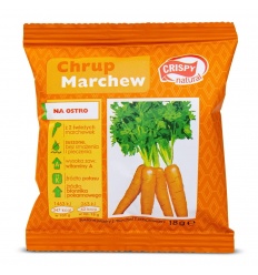 CRISPY NATURAL Mrkva s korením (sušené lupienky) 18g