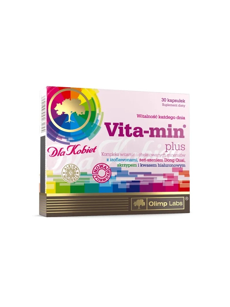 OLIMP Vita-Min Plus For Women (Komplex vitamínov a minerálov) 30 kapsúl