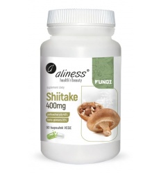 ALINESS Shiitake 400 mg (japonský Shire) 90 veganských kapsúl