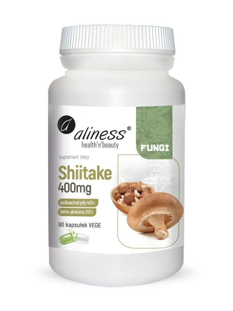 ALINESS Shiitake 400 mg (japonský Shire) 90 veganských kapsúl