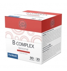 FORMEDS LIPOCAPS B COMPLEX (lipozomálne vitamíny B) 90 kapsúl
