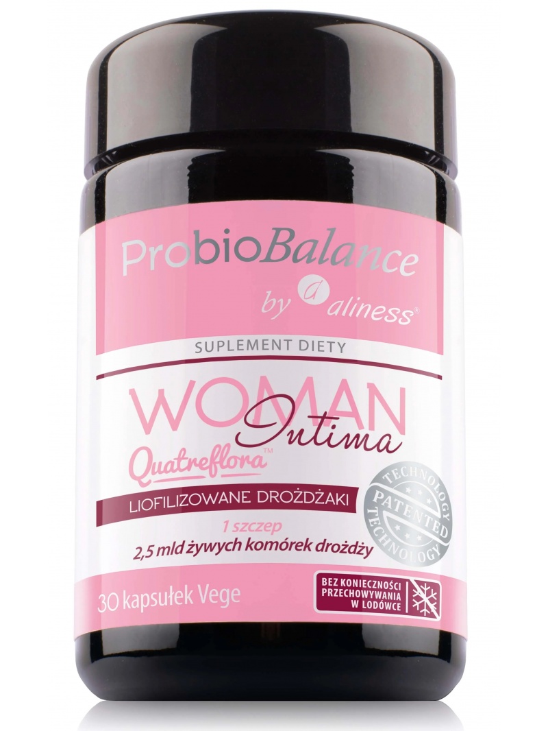 ALINES ProbioBALANCE Woman Intima (vyváženie vaginálnej mikroflóry) 30 rastlinných kapsúl